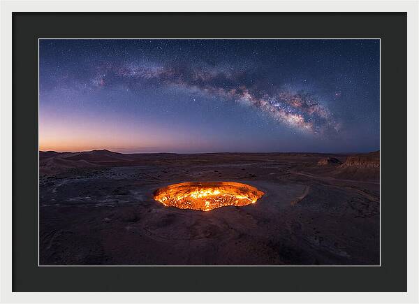 Karakum Desert Twilight Glow
