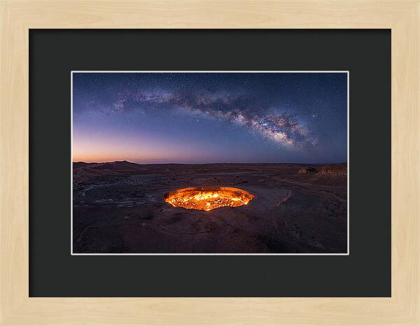 Karakum Desert Twilight Glow