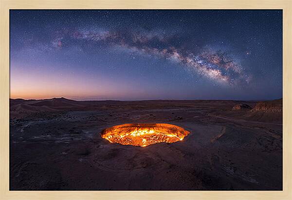 Karakum Desert Twilight Glow