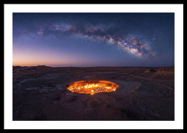 Karakum Desert Twilight Glow