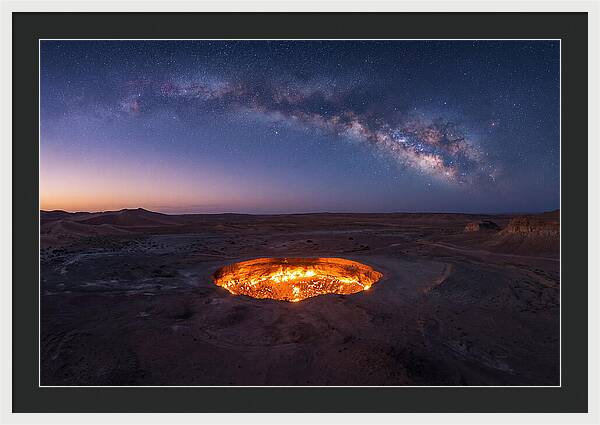 Karakum Desert Twilight Glow