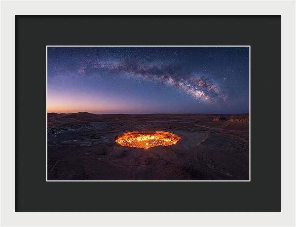 Karakum Desert Twilight Glow