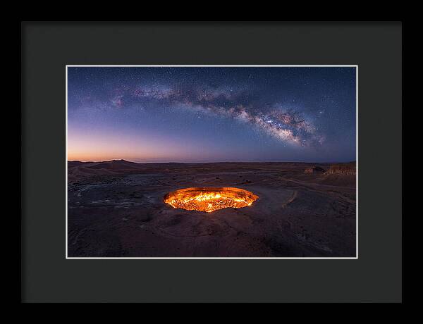 Karakum Desert Twilight Glow