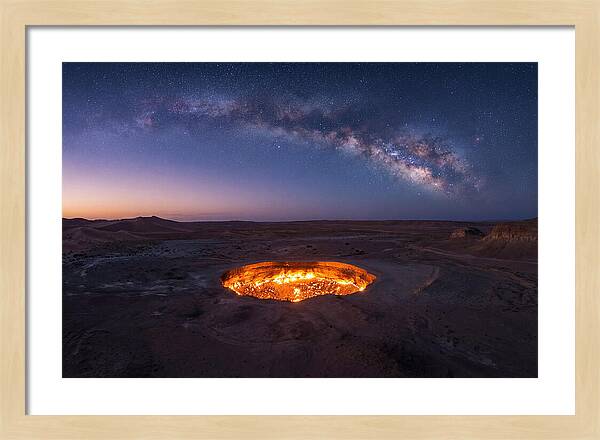 Karakum Desert Twilight Glow