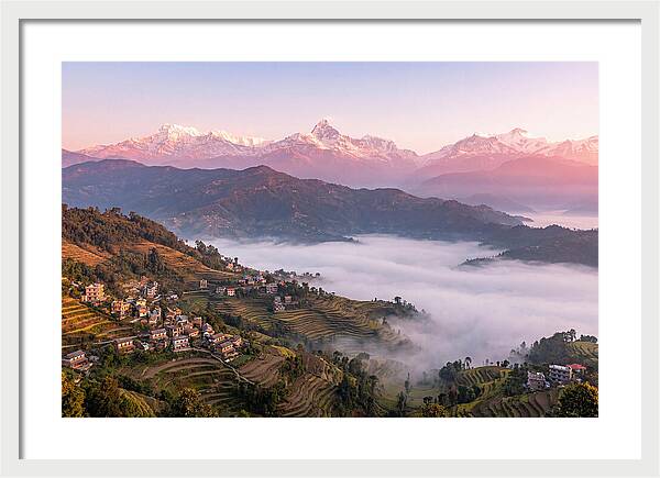 Kathmandu Valley At Dawn