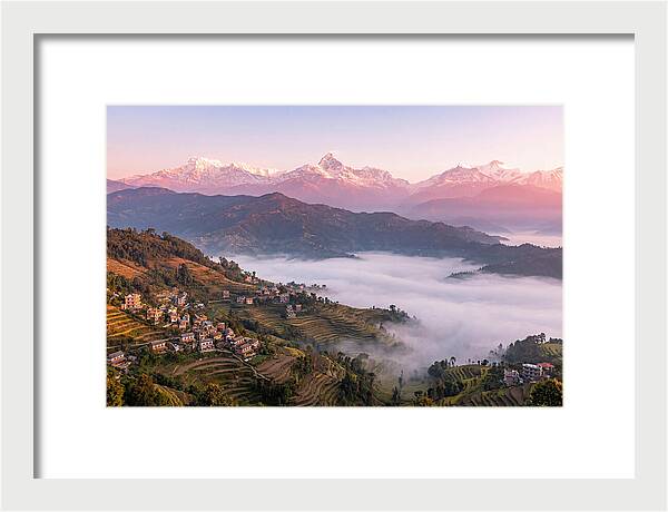 Kathmandu Valley At Dawn