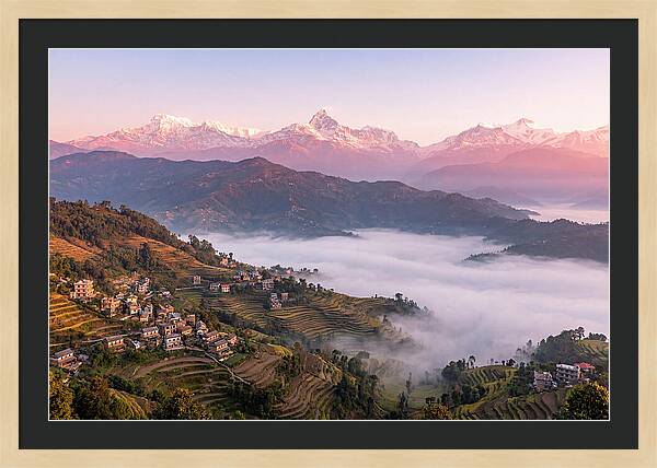 Kathmandu Valley At Dawn