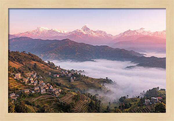 Kathmandu Valley At Dawn