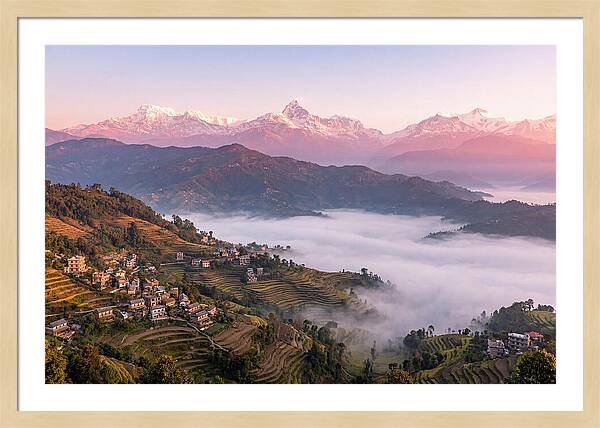 Kathmandu Valley At Dawn