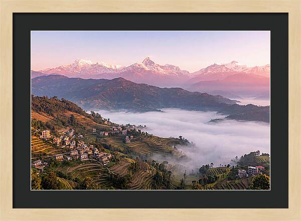 Kathmandu Valley At Dawn