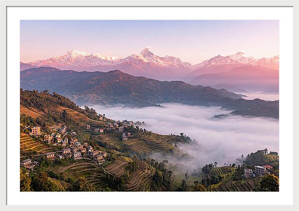 Kathmandu Valley At Dawn