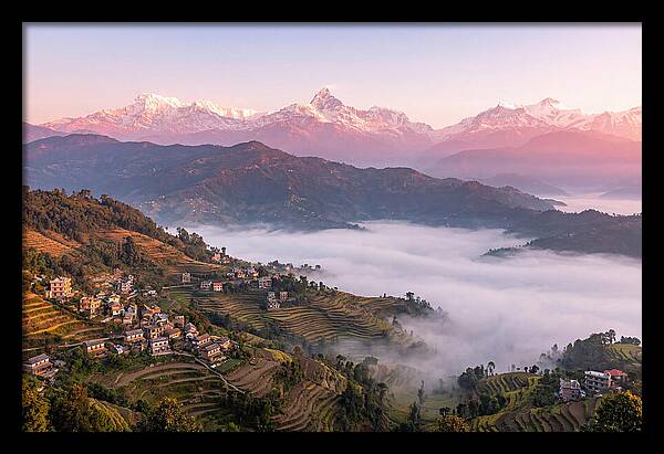 Kathmandu Valley At Dawn