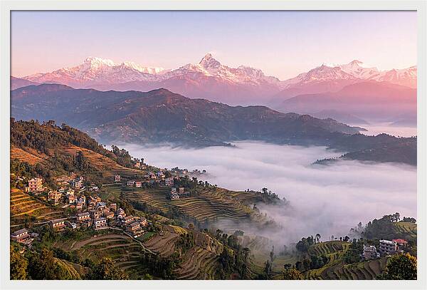 Kathmandu Valley At Dawn