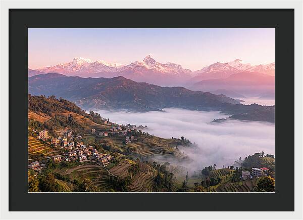 Kathmandu Valley At Dawn