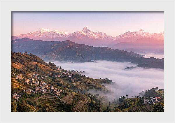 Kathmandu Valley At Dawn