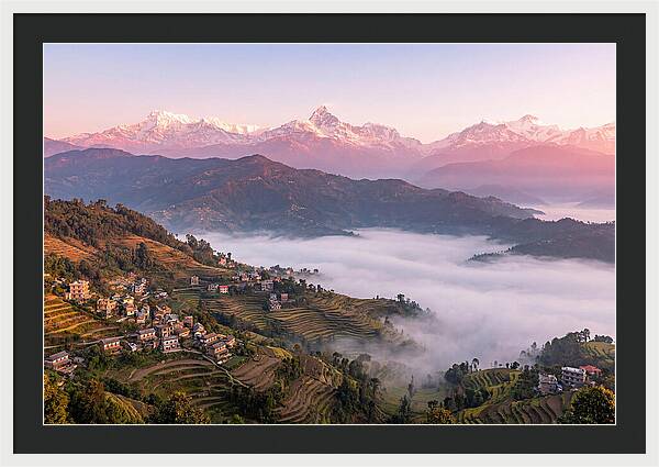 Kathmandu Valley At Dawn
