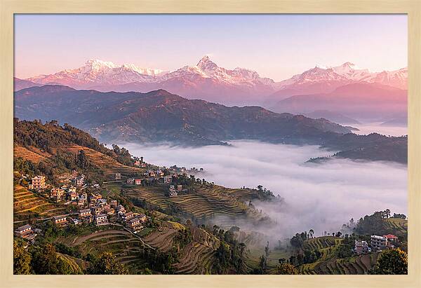 Kathmandu Valley At Dawn