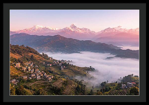 Kathmandu Valley At Dawn