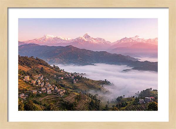 Kathmandu Valley At Dawn