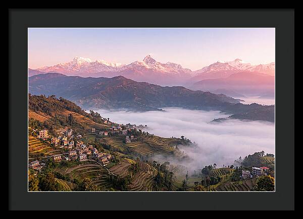 Kathmandu Valley At Dawn