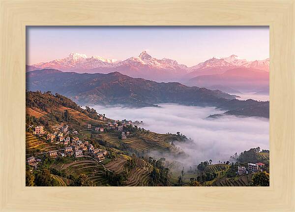 Kathmandu Valley At Dawn