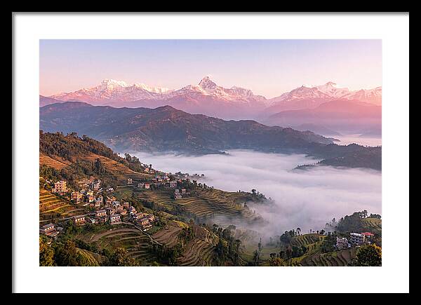 Kathmandu Valley At Dawn