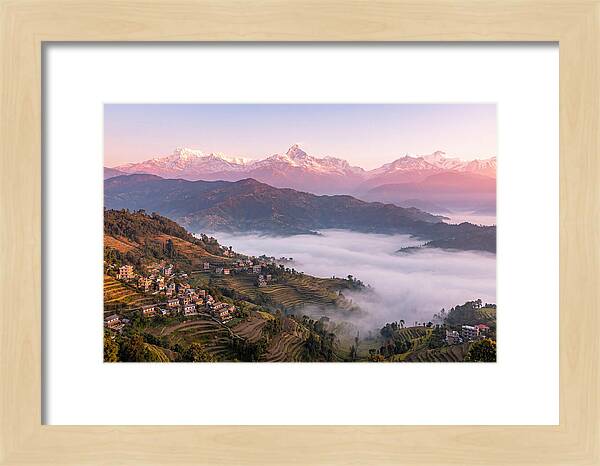 Kathmandu Valley At Dawn