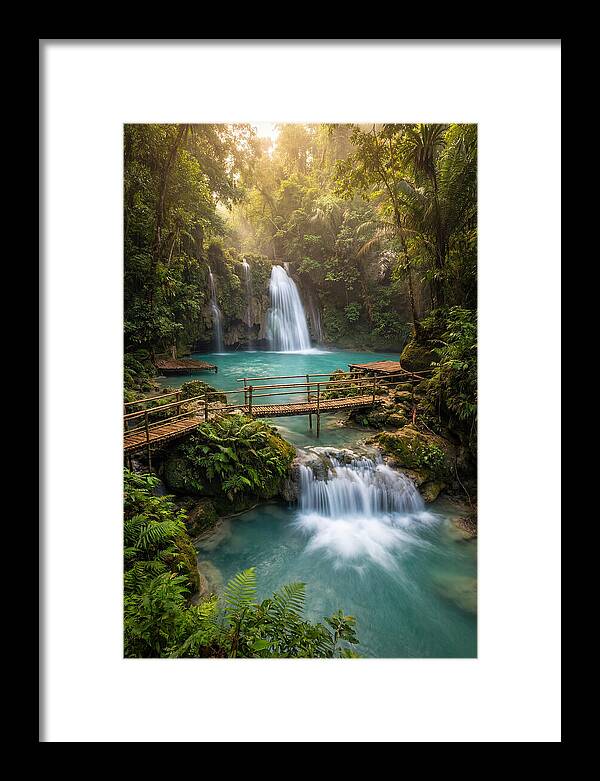 Kawasan Falls At Golden Hour