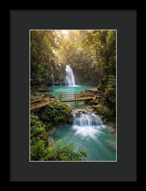 Kawasan Falls At Golden Hour