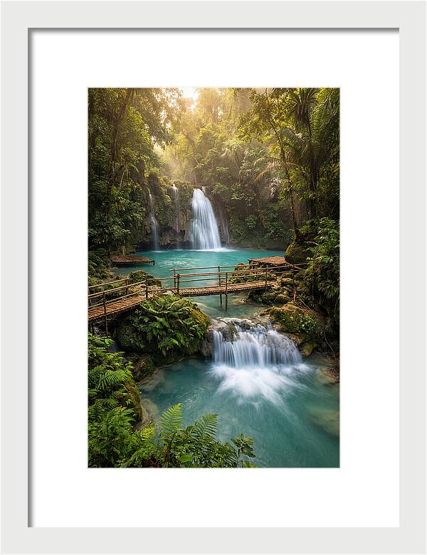 Kawasan Falls At Golden Hour