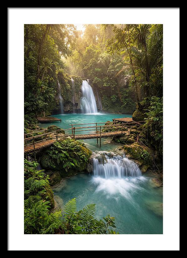 Kawasan Falls At Golden Hour