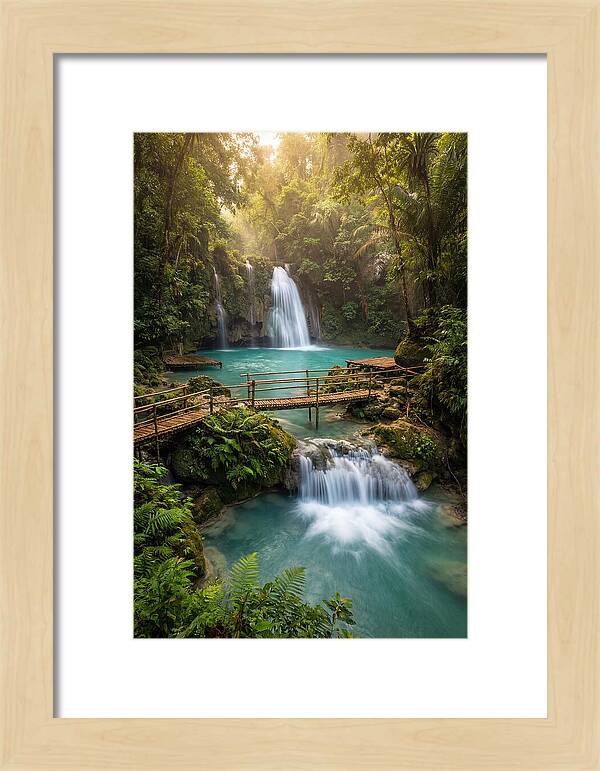 Kawasan Falls At Golden Hour