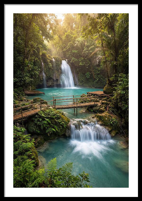 Kawasan Falls At Golden Hour