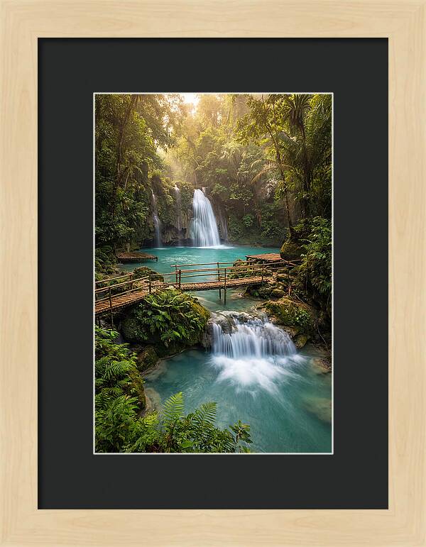 Kawasan Falls At Golden Hour