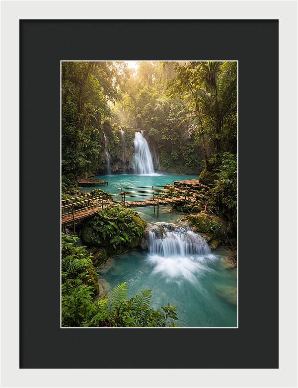 Kawasan Falls At Golden Hour