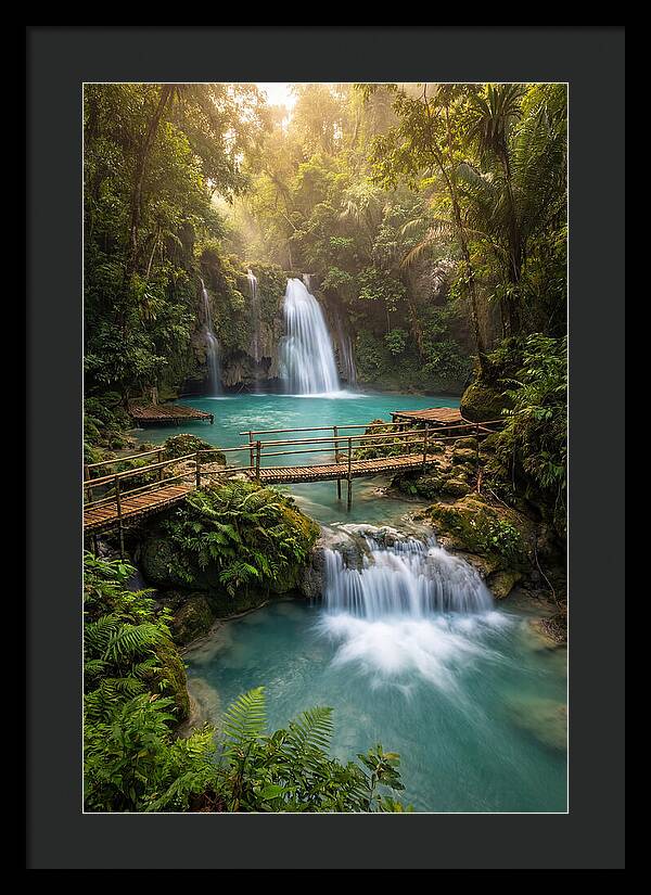 Kawasan Falls At Golden Hour