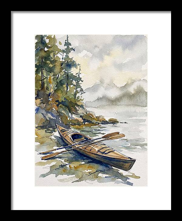 Kayak On Tranquil Waters