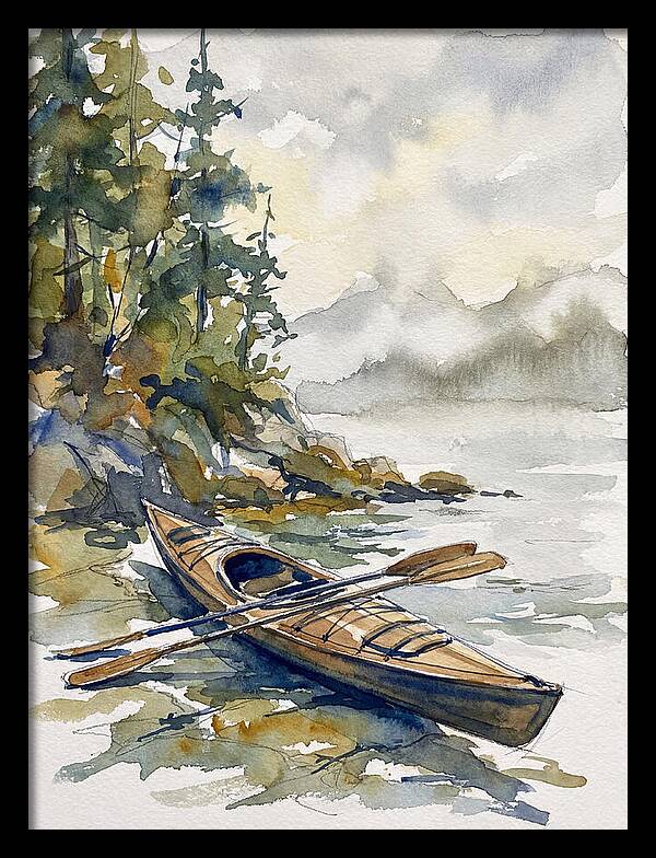 Kayak On Tranquil Waters