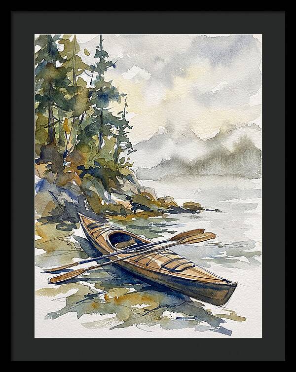 Kayak On Tranquil Waters