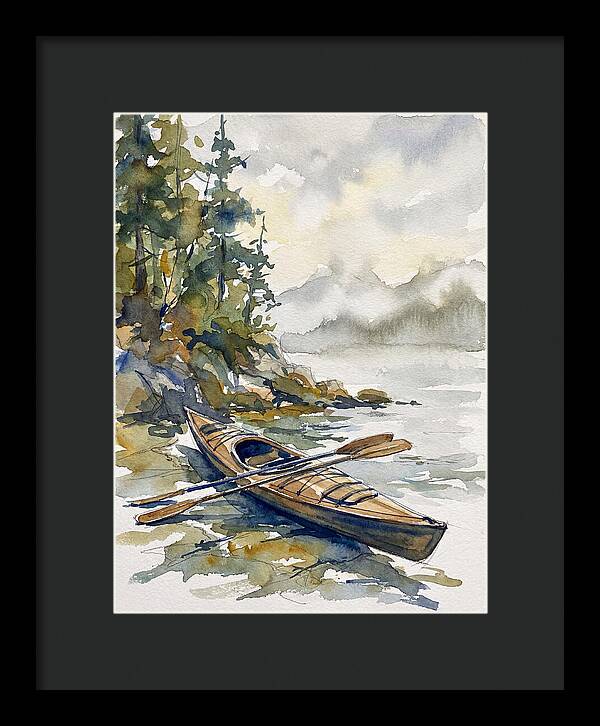 Kayak On Tranquil Waters