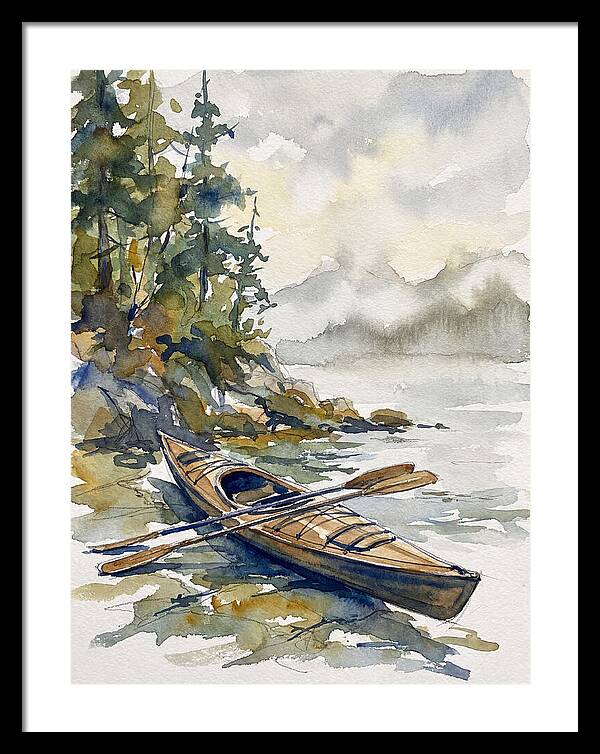 Kayak On Tranquil Waters