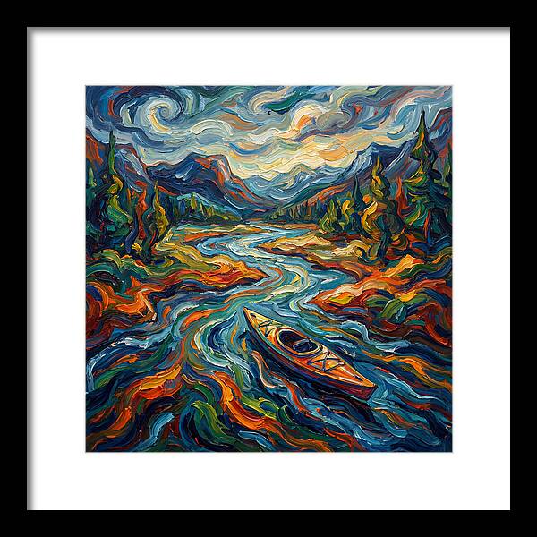 Kayaking Through Vibrant Landscapes