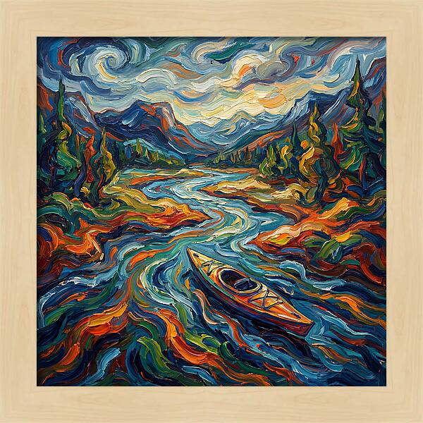 Kayaking Through Vibrant Landscapes
