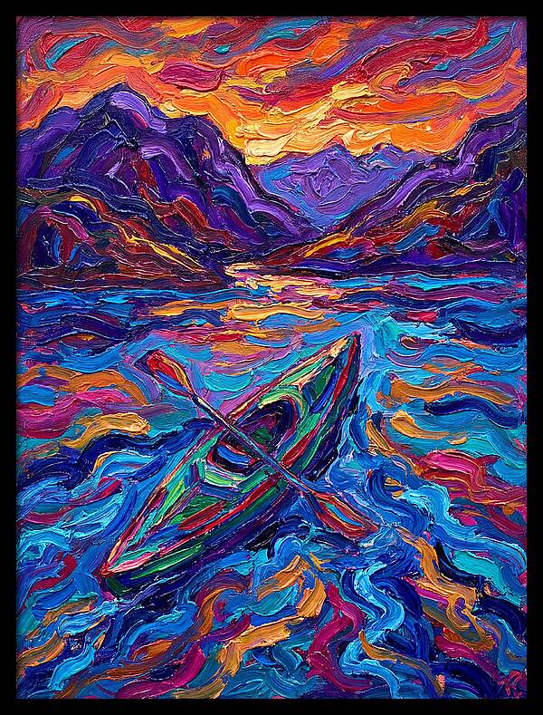 Kayaking Through Vibrant Waters