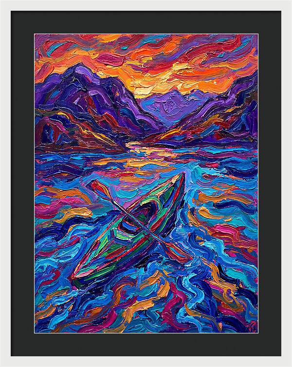 Kayaking Through Vibrant Waters