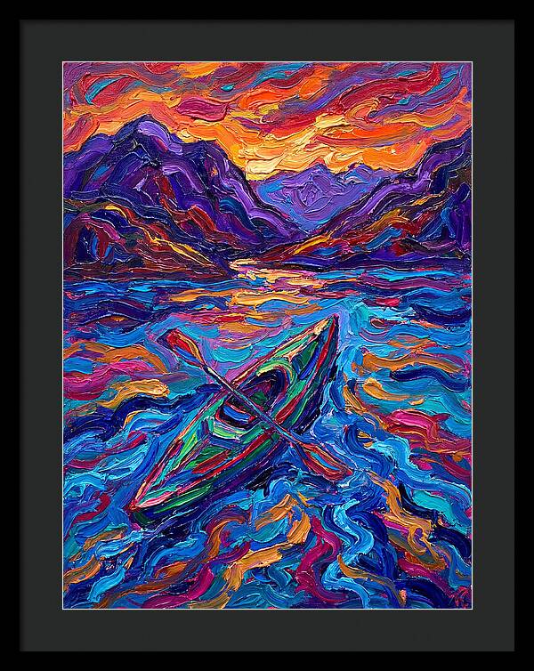 Kayaking Through Vibrant Waters