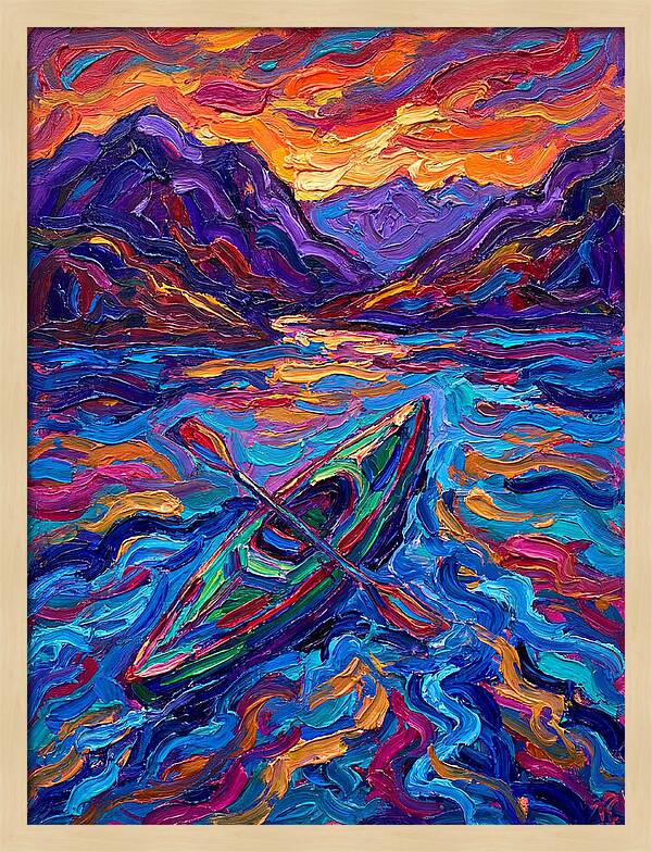 Kayaking Through Vibrant Waters
