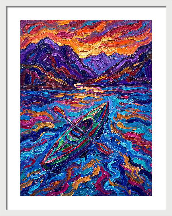 Kayaking Through Vibrant Waters
