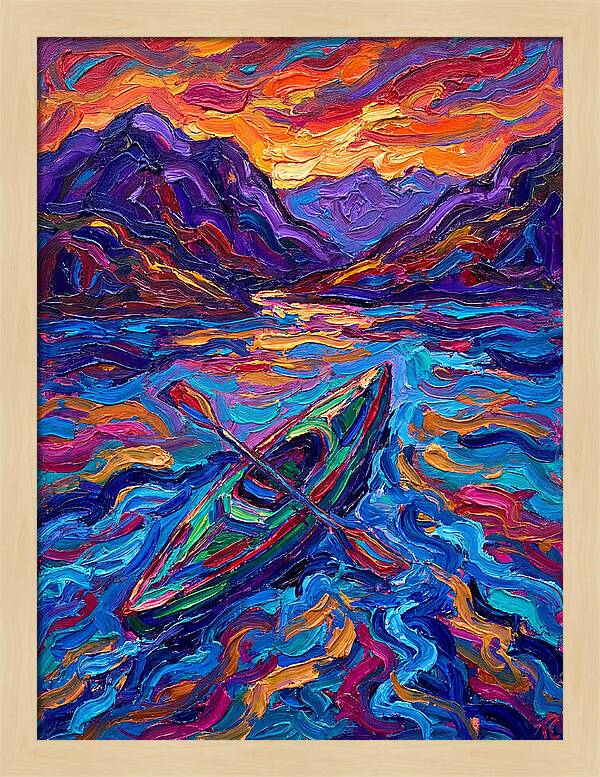 Kayaking Through Vibrant Waters