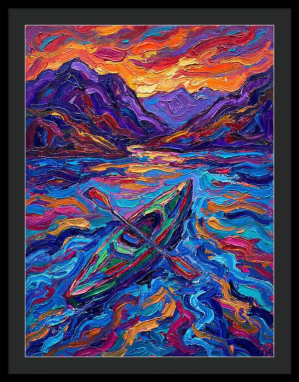 Kayaking Through Vibrant Waters
